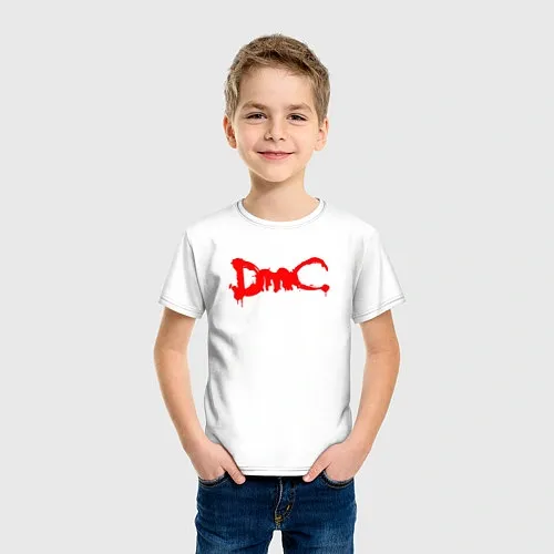 Детские хлопковые футболки Devil May Cry