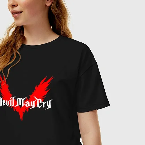 Женские футболки оверсайз Devil May Cry