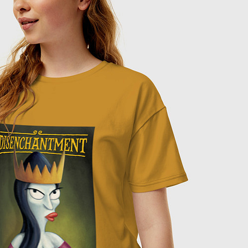 Женские футболки оверсайз Disenchantment