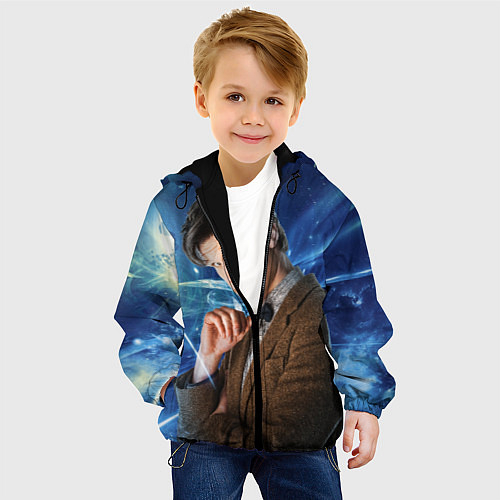 Детские куртки с капюшоном Доктор Кто