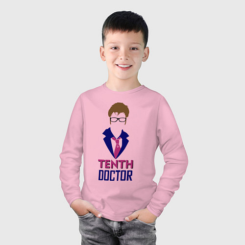 Детские футболки с рукавом Доктор Кто