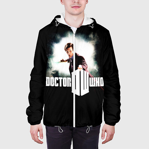 Мужские куртки с капюшоном Доктор Кто