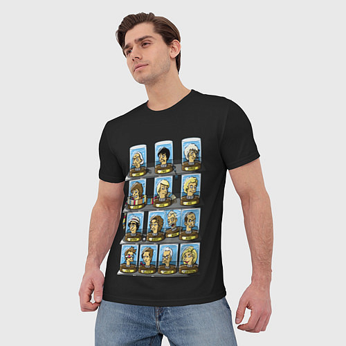 Мужские 3D-футболки Доктор Кто