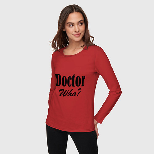 Женские футболки с рукавом Доктор Кто