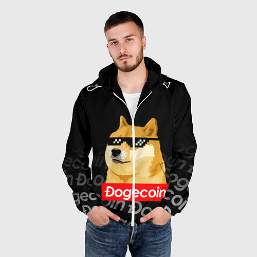 Ветровки с капюшоном Doge