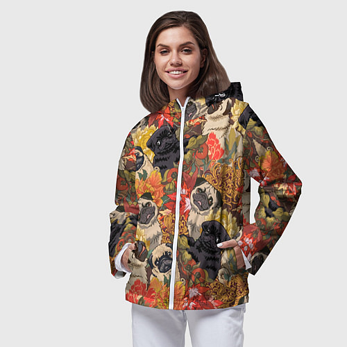 Женские ветровки с собаками