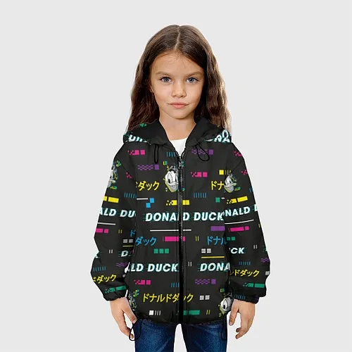 Детские демисезонные куртки Дональд Дак