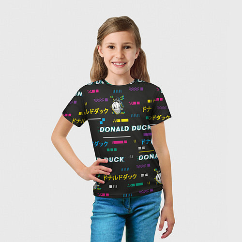 Детские 3D-футболки Дональд Дак