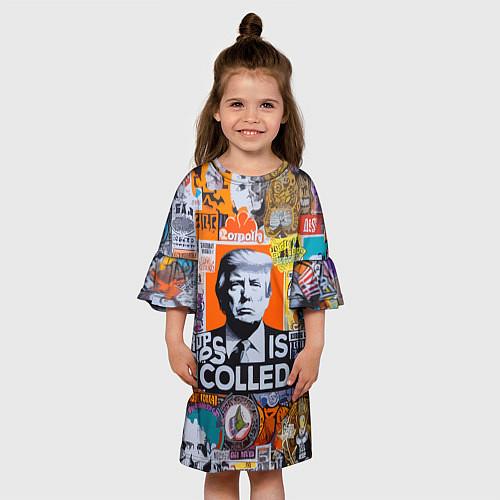 Детские Платья Дональд Трамп