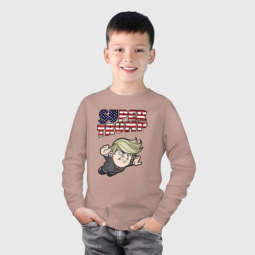 Детские футболки с рукавом Дональд Трамп