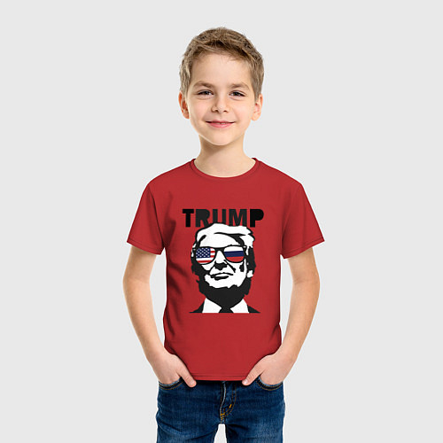 Детские хлопковые футболки Дональд Трамп