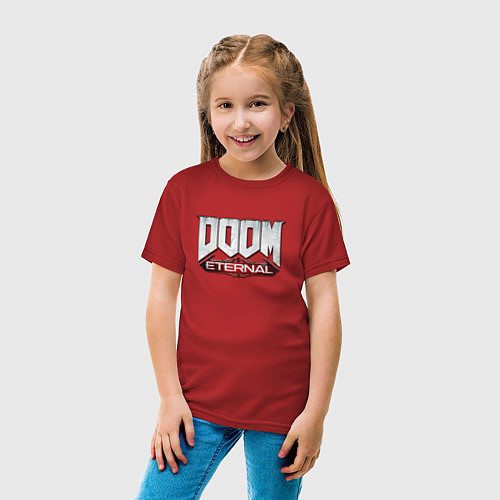 Детские хлопковые футболки Doom