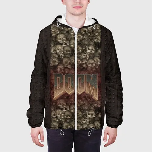 Мужские куртки с капюшоном Doom