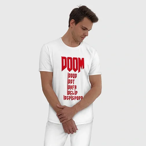 Мужские Пижамы Doom