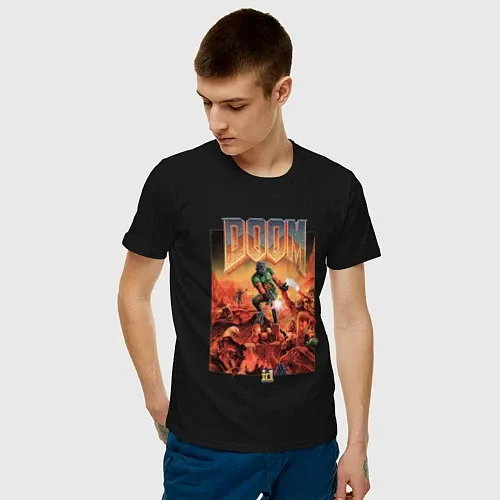 Хлопковые футболки Doom