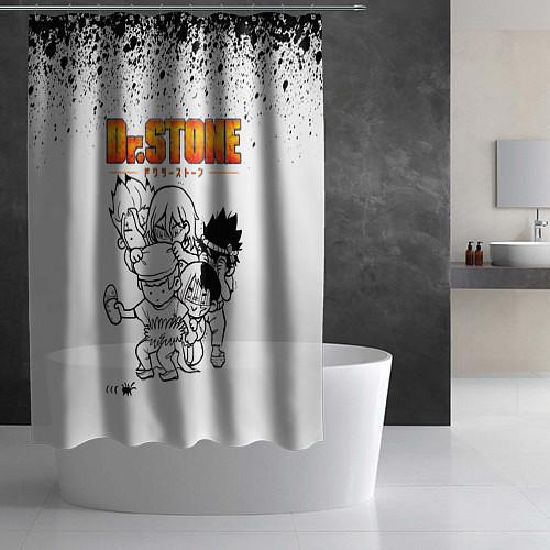 Шторки для душа Доктор Стоун