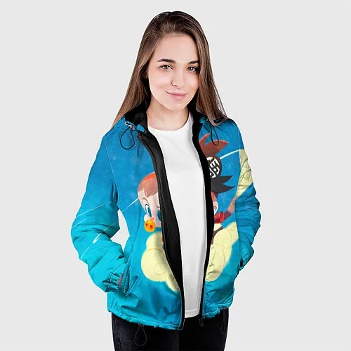 Женские куртки с капюшоном Жемчуг дракона