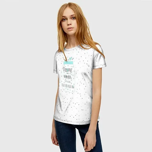 Женские 3D-футболки с эгоистическими надписями