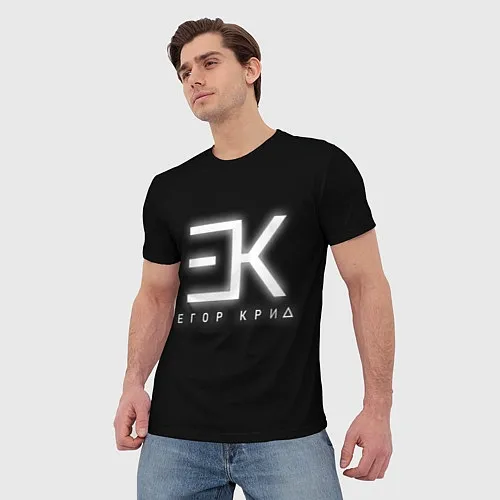 Мужские 3D-футболки Егор Крид