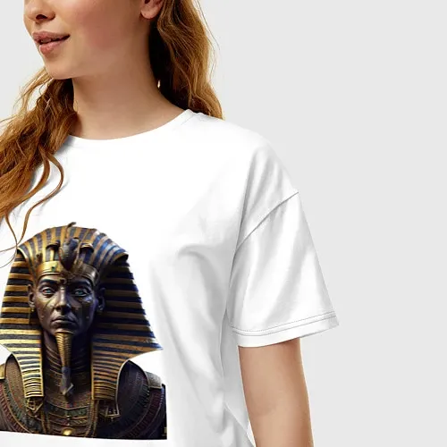 Женские египетские футболки оверсайз