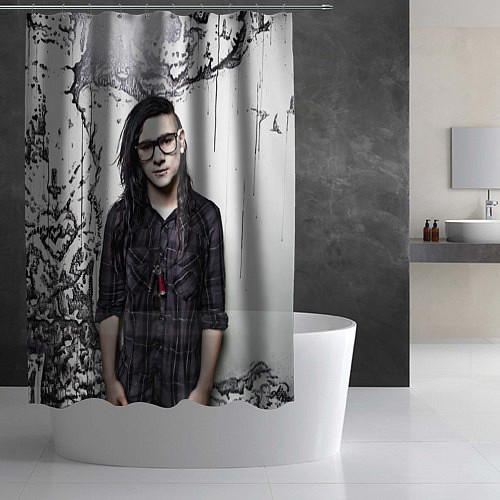 Электронные шторки для душа