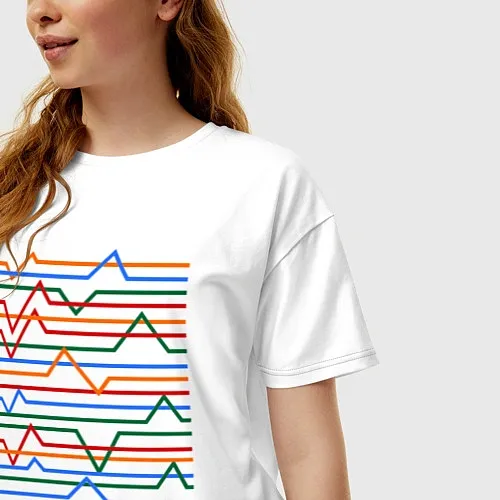 Электронные женские хлопковые футболки