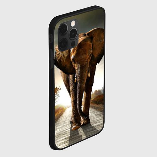Чехлы iPhone 12 series со слонами