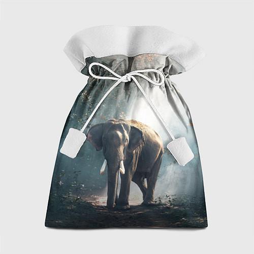 Мешки подарочные со слонами