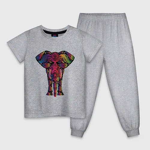 Детские пижамы со слонами