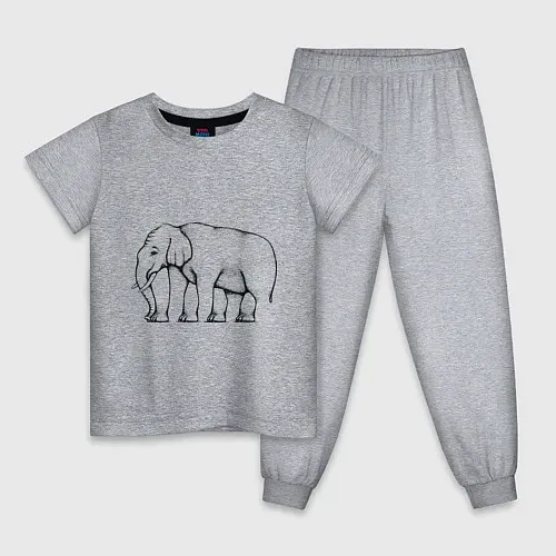 Пижамы со слонами