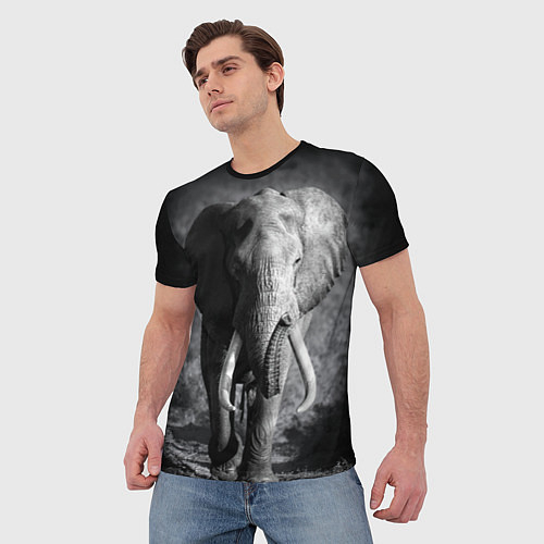 3D-футболки со слонами