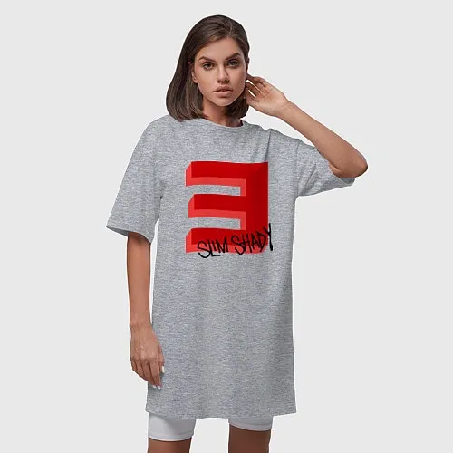 Женские длинные футболки Eminem