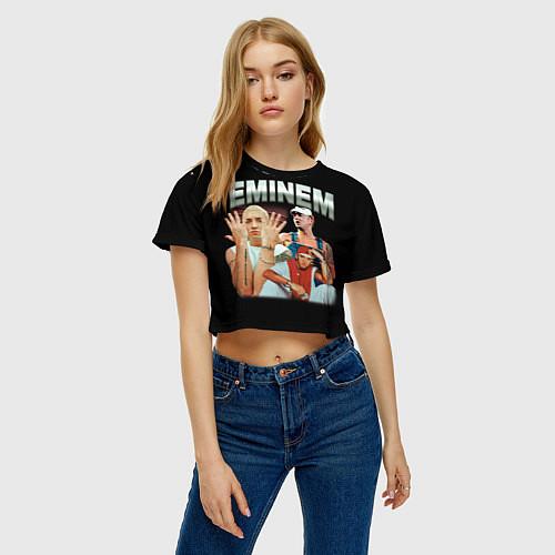 Женские укороченные футболки Eminem