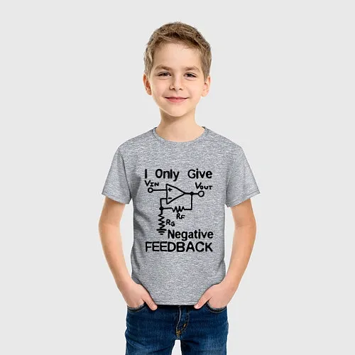 Детские хлопковые футболки для инженера