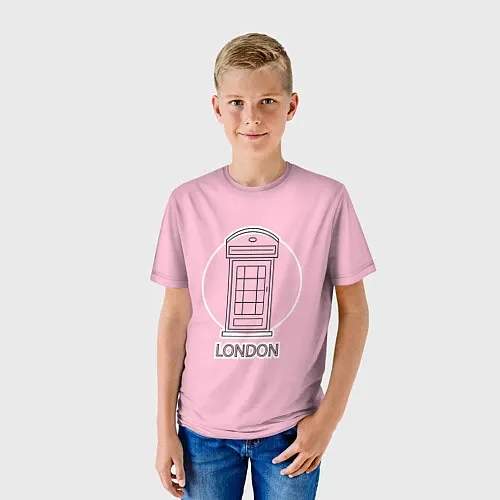 Английские детские 3d-футболки