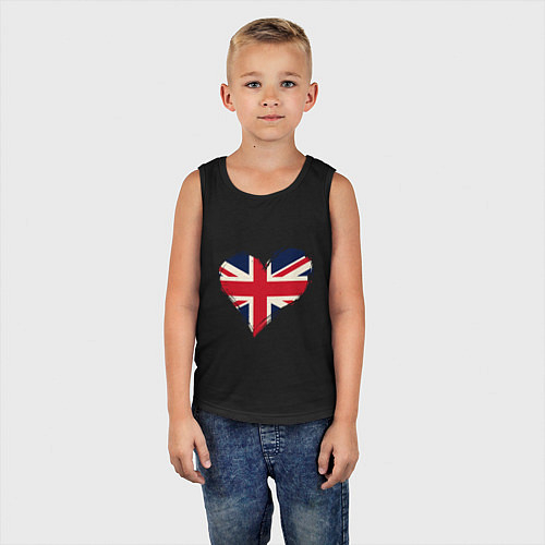 Английские детские майки-безрукавки