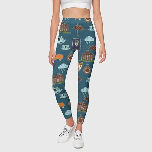 Английские женские леггинсы