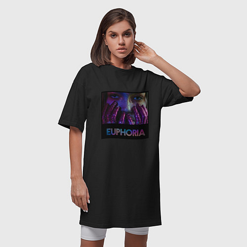 Женские хлопковые футболки Эйфория