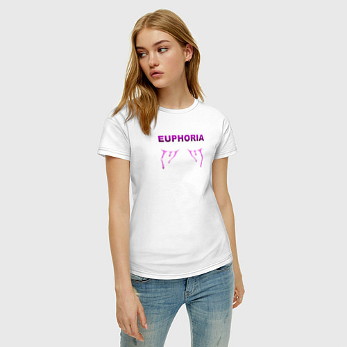 Женские футболки Эйфория