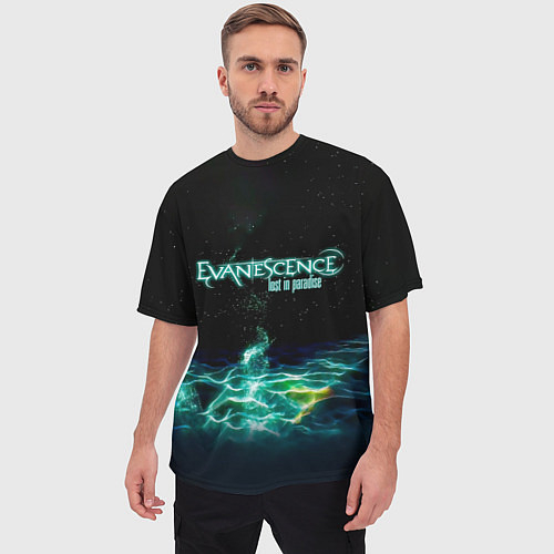 Мужские футболки оверсайз Evanescence