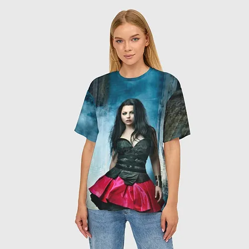 Женские 3D-футболки Evanescence