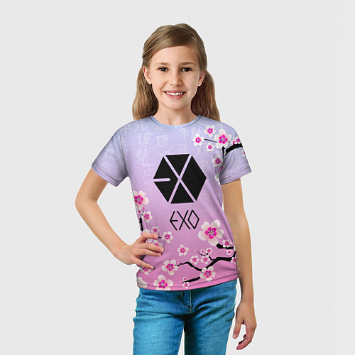 Детские 3D-футболки EXO