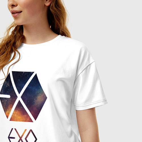 Женские хлопковые футболки EXO