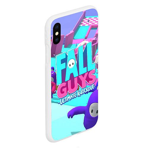 Чехлы для iPhone XS Max Fall Guys