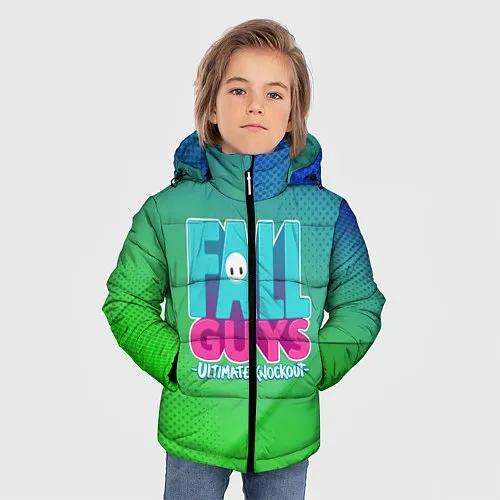 Детские куртки с капюшоном Fall Guys