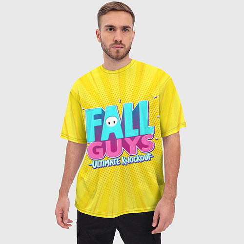 Мужские футболки оверсайз Fall Guys