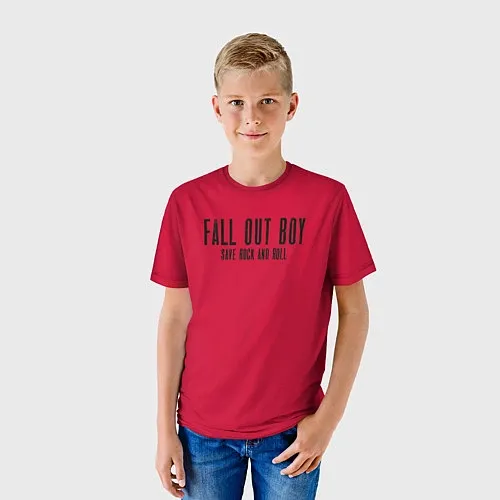 Детские 3D-футболки Fall Out Boy