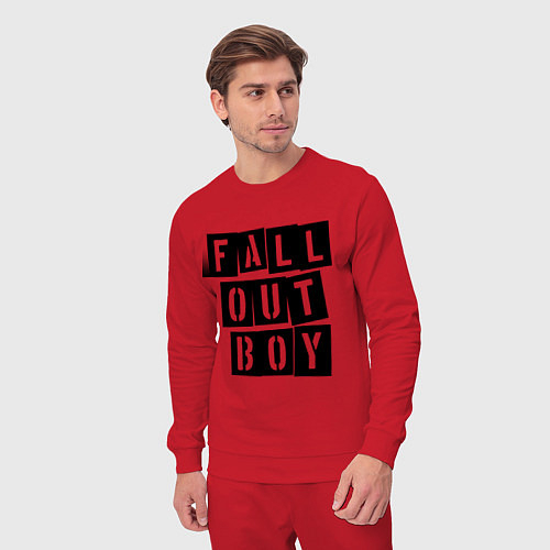 Мужские хлопковые костюмы Fall Out Boy