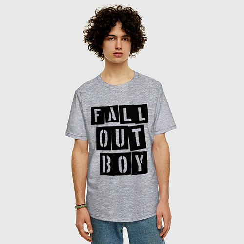 Мужские футболки оверсайз Fall Out Boy