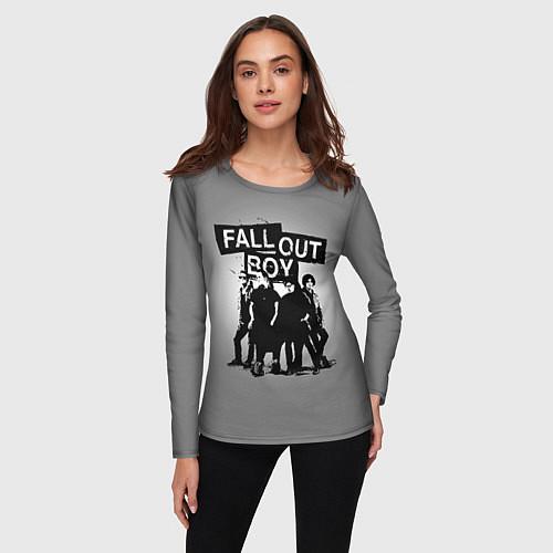 Женские футболки с рукавом Fall Out Boy